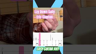 Lay Down Sally Guitar Riff [upl. by Fihsak883]