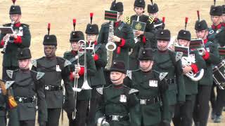 SOUNDING RETREAT 2022  The Massed Bands and Bugles of the Rifles [upl. by Liew179]