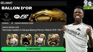 2 KODE REDEEM FC MOBILE TERBARU HARI INI NOVEMBER 2024  KODE REDEEM OVR TINGGI 100105 FC MOBILE [upl. by Esinyt]