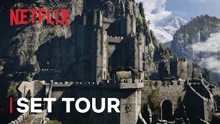 The Witcher WitcherCon  Inside Kaer Morhen  Netflix [upl. by Ahsiatal]