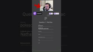 TRICHEUR Petitbac triche twitch twitchclips drole humour france français [upl. by Ottie86]