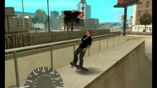 GTA SA  Skateboard  Mod x [upl. by Engleman]