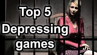 Top 5  Depressing games [upl. by Lemart]