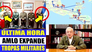 NO MANCHES 4T SE EXPANDE AMLO ESTRENA BASES MILITARES EN CENTROAMÉRICA ¡EU SE VA DE NALG4S [upl. by Jeremy4]