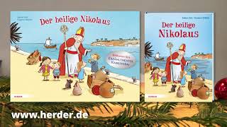 Der heilige Nikolaus  Bildkarten fürs Erzähltheater Kamishibai [upl. by Ahsiekin]