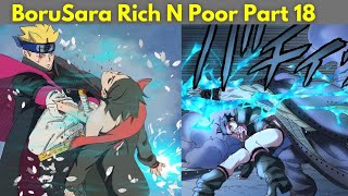 BORUSARA Movie❤ The Rich and the Poor 🥰 quotThe Death of Sarada Uchihaquot  Part 18 [upl. by Lenad231]