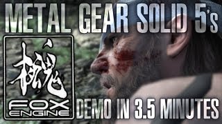 Metal Gear Solid 5s FOX ENGINE Tech Demo from GDC 2013 in 35 minutes [upl. by Wilden124]