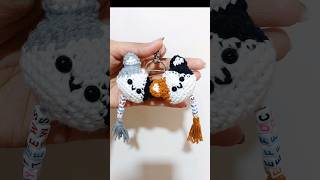 crochet cat keychain bagcharm crochet petlover catshorts cuteanimals [upl. by Tuinenga]