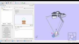 Delta Robot Control with Actin [upl. by Bartko570]