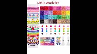 Beads Bracelet Making Kit 28 Colors 4000pcs Glass Beads for Jewelry Making Bead Kits Buy Amazon [upl. by Aleicarg618]