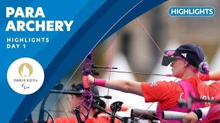 archery paralympics archery paralympics 2024 archery paralympics live [upl. by Annoyek]