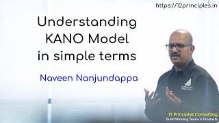 KANO Model  Prioritization Technique by Naveen Nanjundappa [upl. by Kcirrek461]