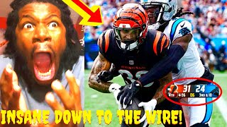 03 BENGALS EXTREMELY CLOSE TO THEIR 1ST WIN BENGALS VS PANTHERS HIGHLIGHTS REACTION 2024 WEEK 4 [upl. by Mungo856]