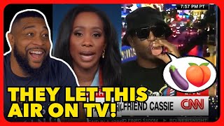 Rapper Camron SLAMS SX DRINK In Front of CNN Anchor During Diddy Interview [upl. by Ecyrb118]