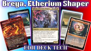 Homebrew EDH  Episode 57  Absolute Artifacts  Breya Etherium Shaper EDH Deck Tech [upl. by Arbmik]