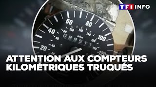 Compteurs kilométriques truqués  comment éviter les pièges｜TF1 INFO [upl. by Ahsinoj]