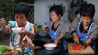 烤魚自家做，又好吃又幹淨乡村烹饪 乡村 乡村生活 food [upl. by Sac887]