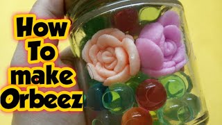 How to make Orbeez at homeGrowing water Beadsjelly ballswater ballsshortshomemade orbeezdiy [upl. by Amadeus]