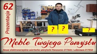 Nowe elektronarzędzia wiertarko wkrętarki Panasonic EY74A1 i udarowa EY7950 [upl. by Brandt]