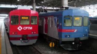 Fotografia Ferroviaria TUES Da CPTM [upl. by Hcardahs]