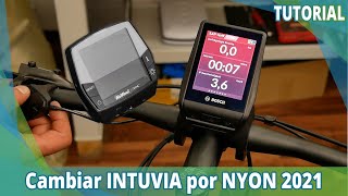 Cambio de Intuvia a Nyon 2021  EBIKE24 en español [upl. by Rhonda]