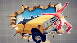 CAR PUSHING EVERY UNIT TO THE WALL  TABS  Totally Accurate Battle Simulator [upl. by Leemaj]