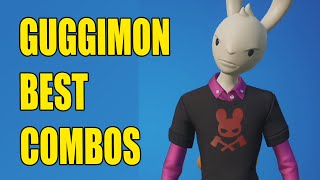 GUGGIMON BEST COMBOS in Fortnite [upl. by Fulmer]