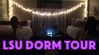 DORM TOUR 201617  LSU Dorm Tour [upl. by Jonis285]