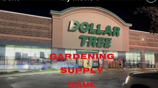 Dollar tree gardening supply haul what’s new at the Dollar Treehow to start your garden [upl. by Atiroc]