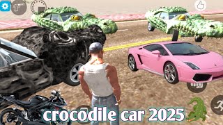 indian car riding 3d Secret code 😮 GTA INDIA in crocodile car 🐊 by Live it Gamer [upl. by Ulyram]