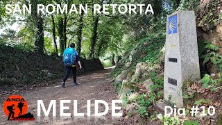 CAMINHO PRIMITIVO de SANTIAGO  E9  San Roman de Retorta a Melide [upl. by Katie58]