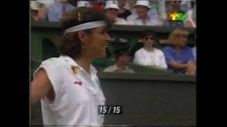 Martina Navratilova vs Gigi Fernandez Wimbledon SF 1994 [upl. by Erdnaxela760]