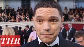 Trevor Noah quotScreamedquot for Melissa McCarthy on The Red Carpet  Oscars [upl. by Acus257]