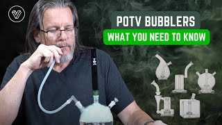 How to Use a Bubbler with Your Dry Herb Vaporizer 🫧 POTV Glass Bubblers Explained 🫧 [upl. by Sregor486]