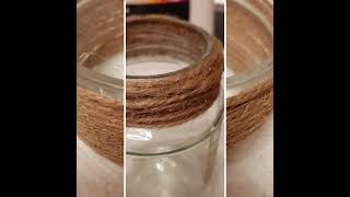 DIY aus Altglas Vasen und Windlichter basteln super easy Anleitung Tutorial [upl. by Sanjiv146]