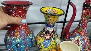 LAGANAS Zakynthos Night Shopping Greece Ceramic July 2023 [upl. by Gratiana]