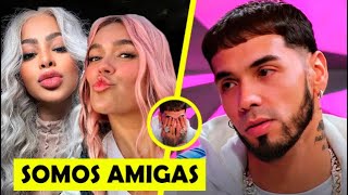 YAILIN CONFIRMA QUE ES FAN DE KAROL G 😱 ANUEL AA REACCIONA  MAÑANA SERÁ BONITO  TENDENCIAS 2023 [upl. by Kreindler973]