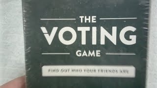 unboxing the voting game [upl. by Galen]