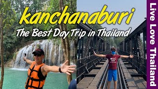 The Best Day Trip in Thailand  Kantchanaburi From Bangkok Road Trip livelovethailand [upl. by Leind630]