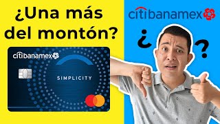 Tarjeta SIMPLICITY CitiBanamex [upl. by Calvinna]