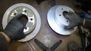 2011 Nissan Altima Rear Brake Job [upl. by Kcirde]