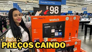 ATUALIZADO PREÇOS NO WALMART NOS EUA EM 2024 Tour  Compras nos EUA sandriellyvieirausa [upl. by Satterfield]