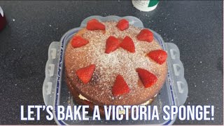 Make a Victoria Sponge Cake with me [upl. by Teews730]