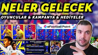 NELER GELECEK 🔥 HEDİYELER amp ETKİNLİKLER amp GÜNCELLEME İLE DEĞİŞENLER EFOOTBALL 2024 MOBİLE PSPC [upl. by Athena]