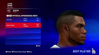 How to create Yasiel Puig in MLB The Show 22 [upl. by Lasser]