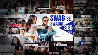 Swag Se Swagat Video Song Mega Mashup Reactions  Salman Khan Katrina Kaif  DheerajReaction [upl. by Orel40]