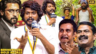 Standup Comedian to OSCAR 🔥 Jaibhim Manikandans Ruthless Performance😱 OnSpot LIVE Act WOWS Andrea😍 [upl. by Balliol586]