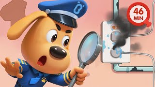 What Started the Fire  Safety Tips  Cartoons for Kids  Sheriff Labrador [upl. by Iahk]