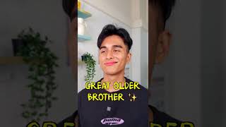 When SIBLING suddenly NICE to You 🤨 davidmatthew shortsfeed [upl. by Riada]