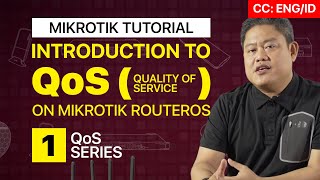 KONSEP MELIMIT BANDWIDTH DENGAN MIKROTIK  QOS ENG SUB [upl. by Ynaffyt]